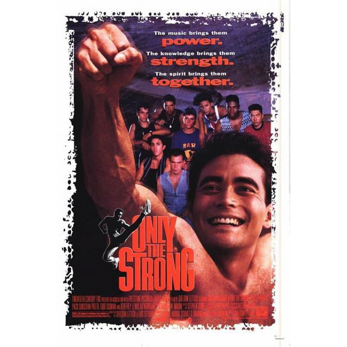 Only the Strong Movie Poster Print 27x40 showcasing resilience and determination.