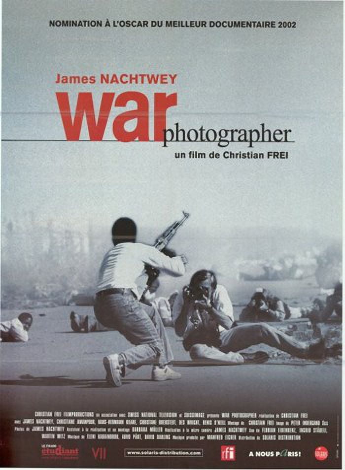 War Photographer Movie Poster showcasing cinematic art.