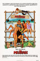 Meatballs Movie Poster Print featuring Bill Murray in a classic comedy scene.