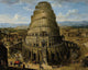 The Tower of Babel Art Print - 17th Century Flemish School