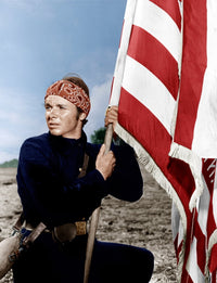 Audie Murphy photo print from The Red Badge of Courage 1951, 8x10.