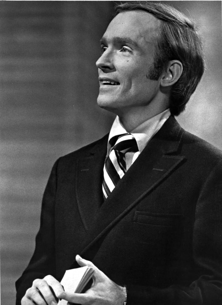 Dick Cavett photo print capturing the iconic television host.