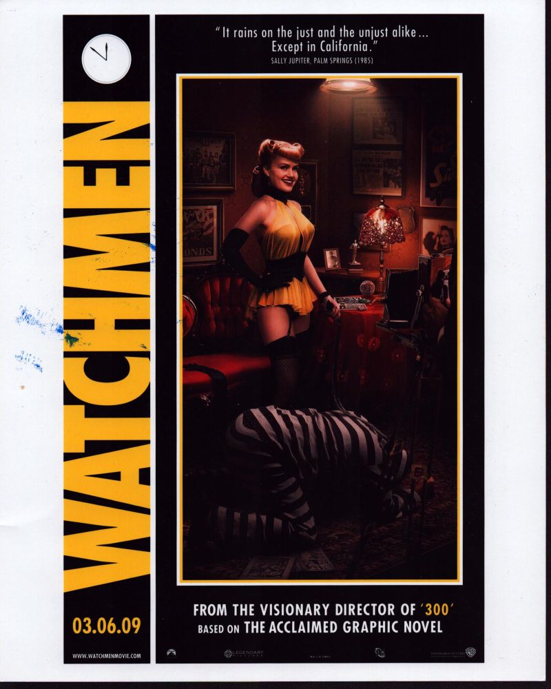 Carla Gugino as Sally Jupiter in Watchmen photo print.