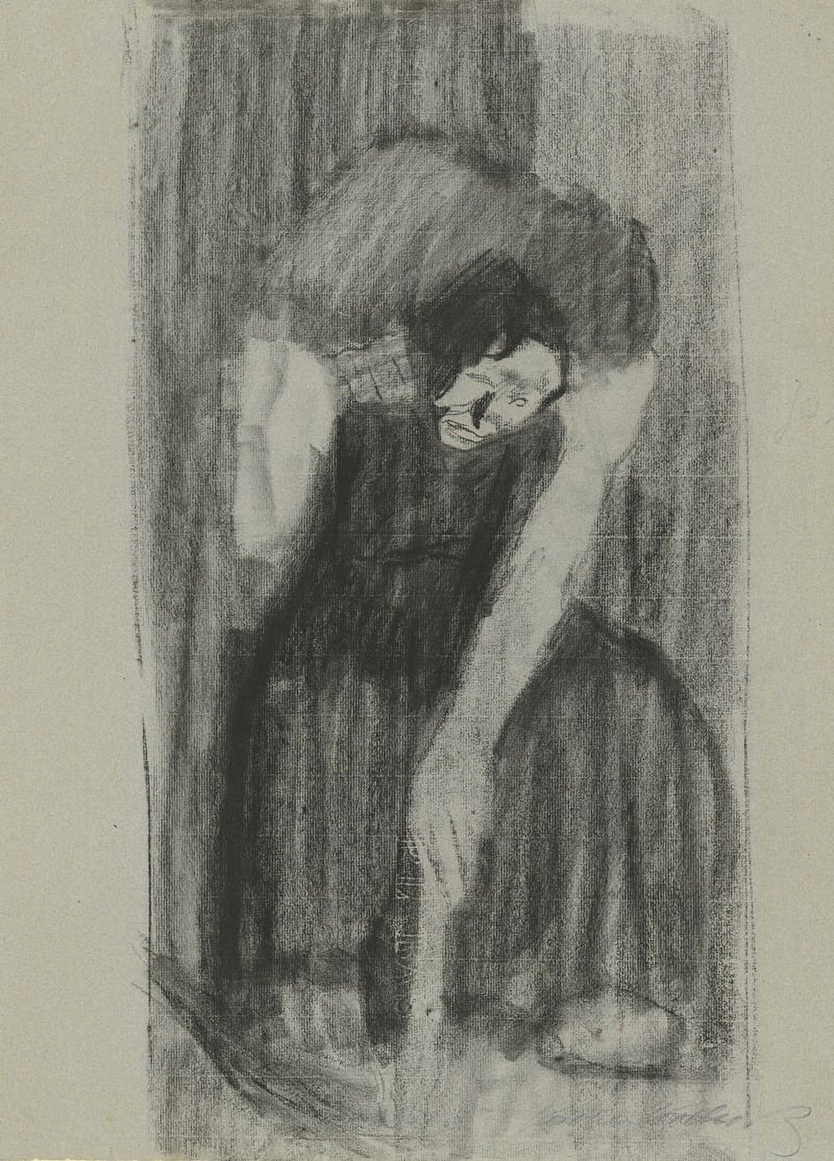 Inspiration art poster print by Käthe Kollwitz, 18x24