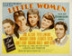 Little Women Movie Masterprint Poster featuring Margaret O'Brien, Janet Leigh, Elizabeth Taylor, June Allyson, and Peter Lawford.
