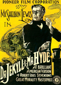 Dr. Jekyll & Mr. Hyde 1920 Movie Masterprint Poster