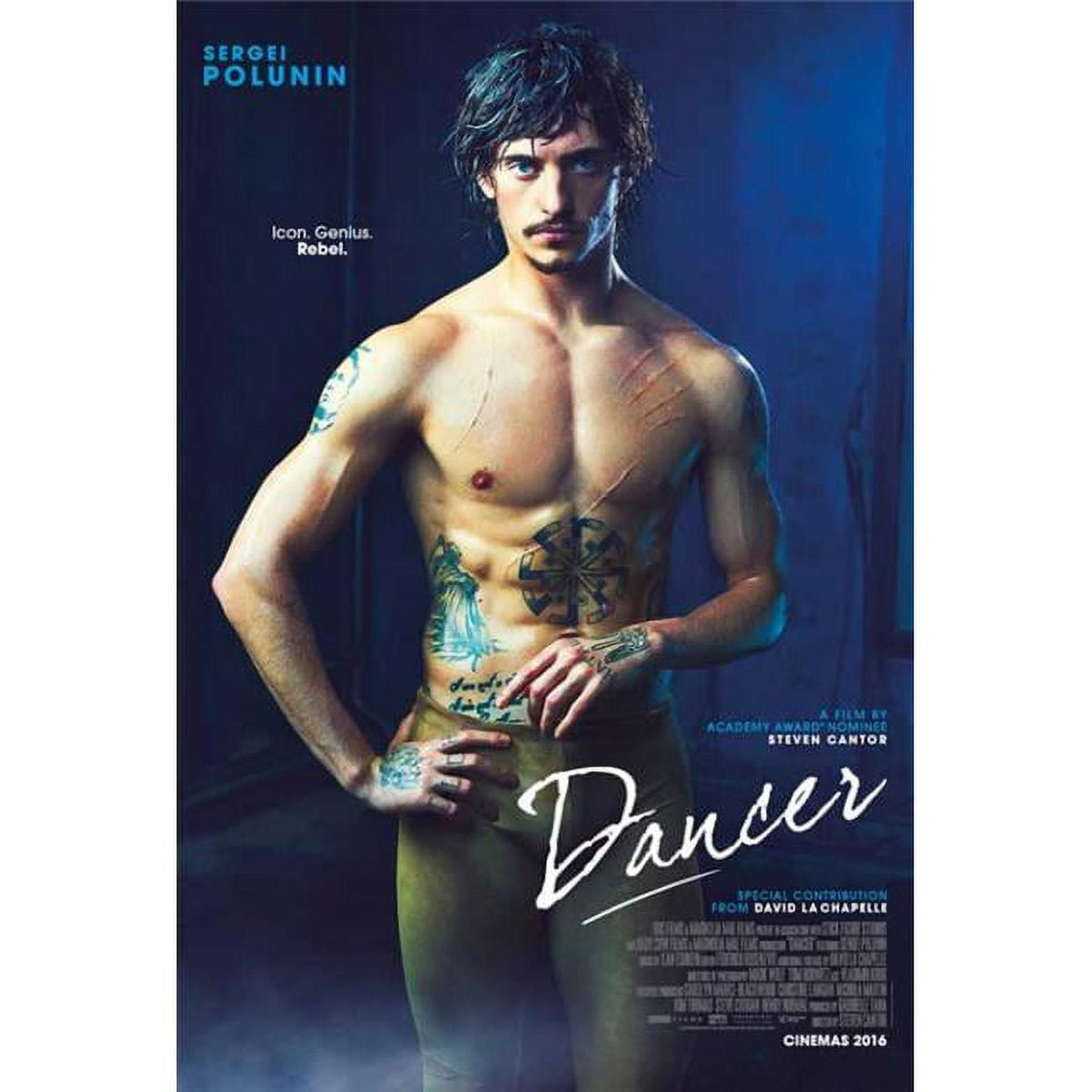 Dancer Movie Poster 11x17 print showcasing dynamic dance movement.