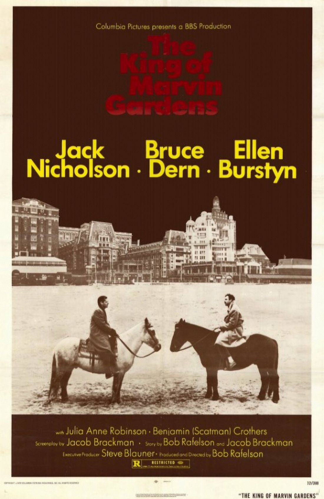 The King of Marvin Gardens movie poster 11x17 print