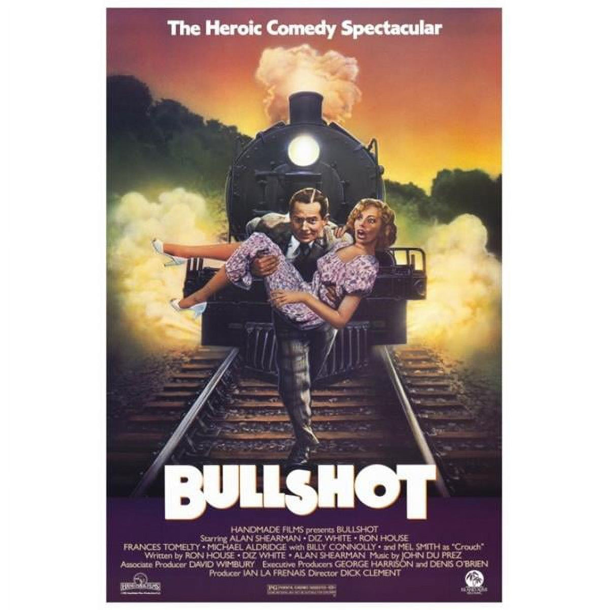 Bullshot Movie Poster Print featuring vibrant colors and captivating imagery.