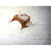 Dying (Chopin Sul Letto Di Morte) Poster Print featuring emotional artwork.