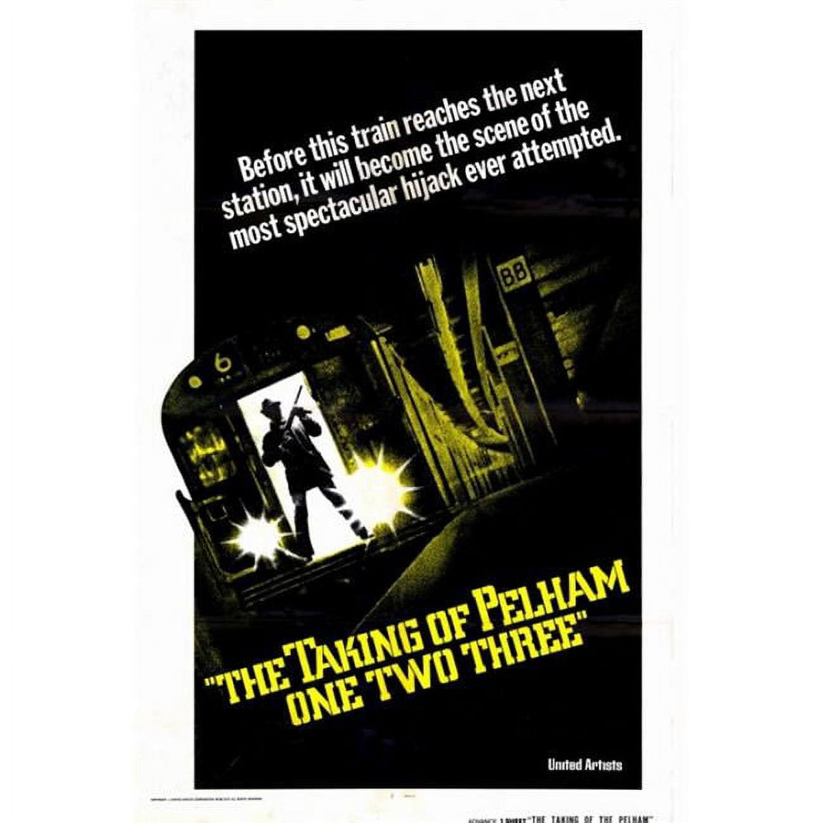 The Taking of Pelham One Two Three Movie Poster Print 27x40