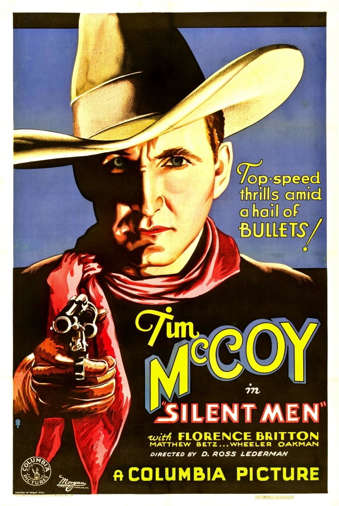 Silent Men Movie Masterprint Poster Print (11x17) featuring classic film art.