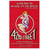 42nd Street Broadway Musical Movie Poster 11x17
