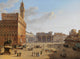 Piazza della Signoria Florence Art Print by Roberto Roberti