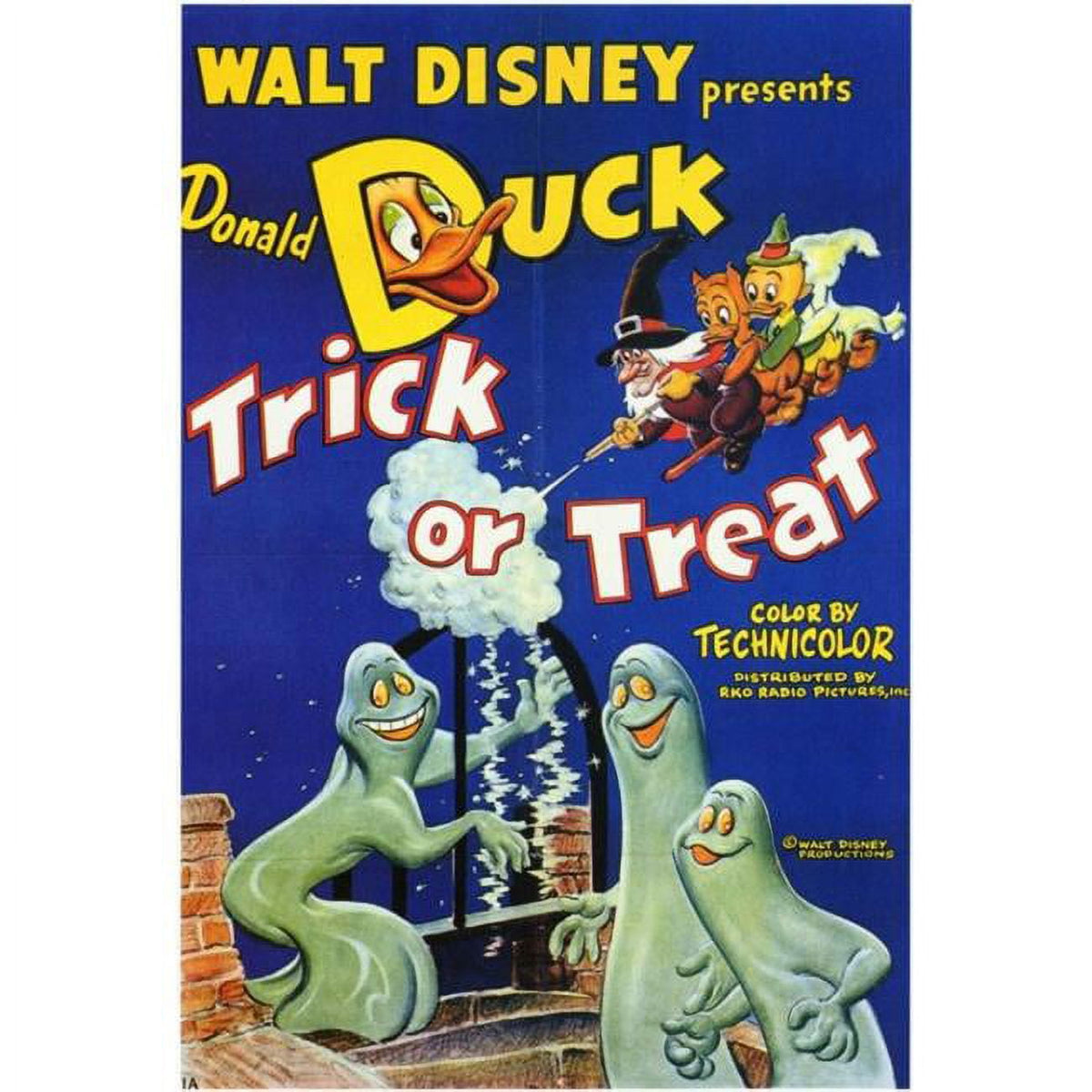 Trick or Treat Movie Poster Print 27x40 for Halloween decor