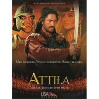 Attila Movie Poster 11x17 print featuring dramatic film imagery.
