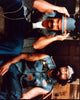 Cheech Marin and Tommy Chong sitting on porch photo print from Cheech and Chong's Next Movie.