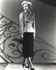 Joan Fontaine looking away portrait photo print