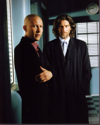 Michael Rosenbaum and John Glover Smallville photo print