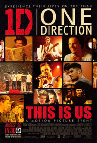 One Direction Movie Poster Print 27x40 showcasing the popular boy band.