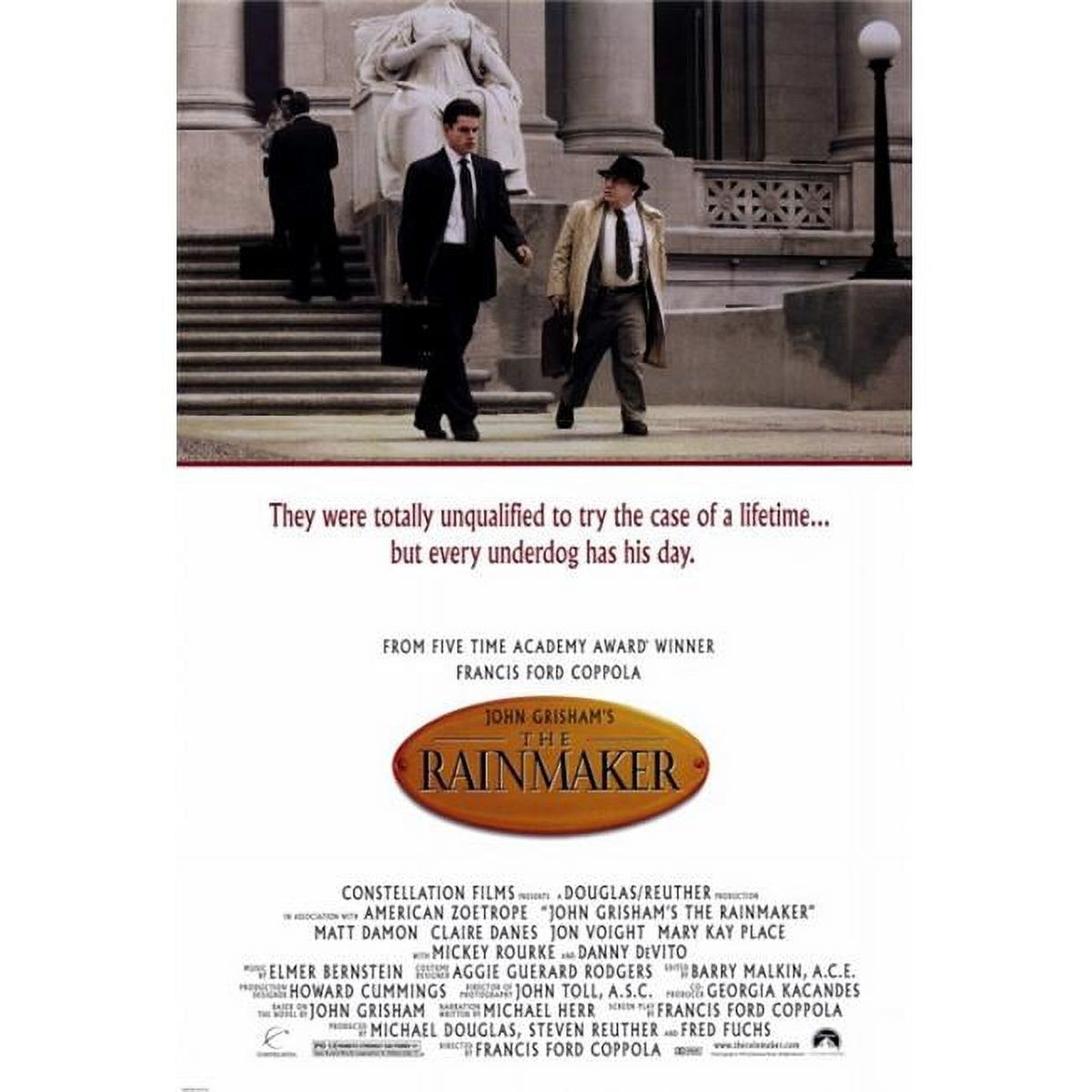 The Rainmaker movie poster print 27x40