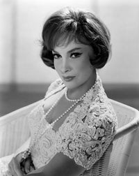 Gina Lollobrigida vintage photo print from the early 1960s.