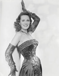 Vintage photo poster print of Maureen O'Hara circa 1954.