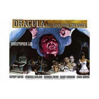 Dracula Has Risen from the Grave movie poster 17x11 inches