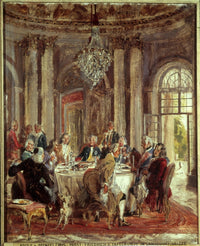 Adolf Menzel German School Poster Print 18x24