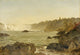 View of Niagara Falls fine art poster print by John Frederick Kensett