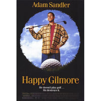 Happy Gilmore Movie Poster featuring classic comedy art.