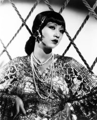 Vintage photo print of Anna May Wong from the 1930s