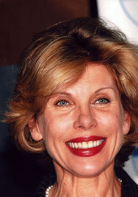 Christine Baranski smiling closeup photo print in multiple sizes.
