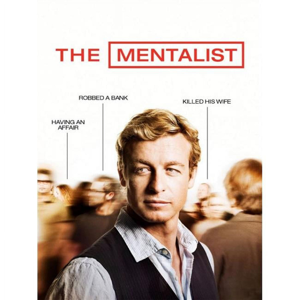 Mentalist Movie Poster Print 27x40 - Captivating psychological thriller artwork