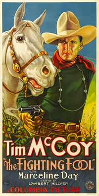 The Fighting Fool Tim McCoy 1932 Movie Masterprint Poster Print