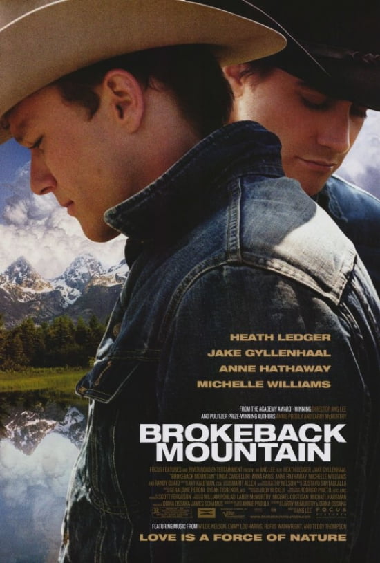 Brokeback Mountain Movie Poster 11x17 Print