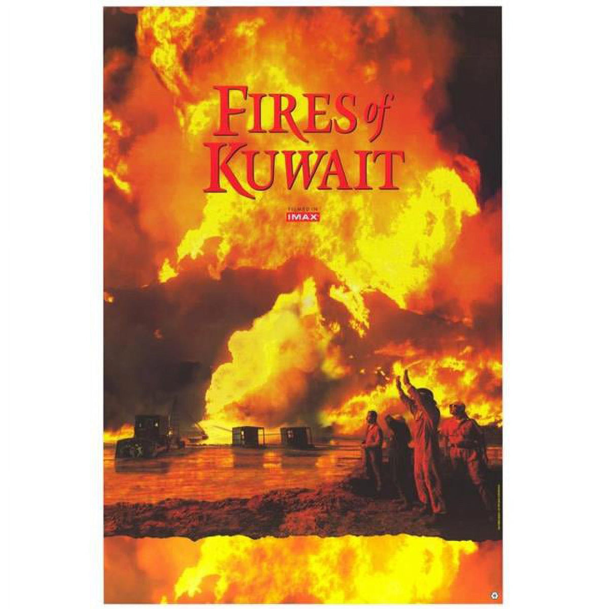 Fires of Kuwait IMAX movie poster print 27x40