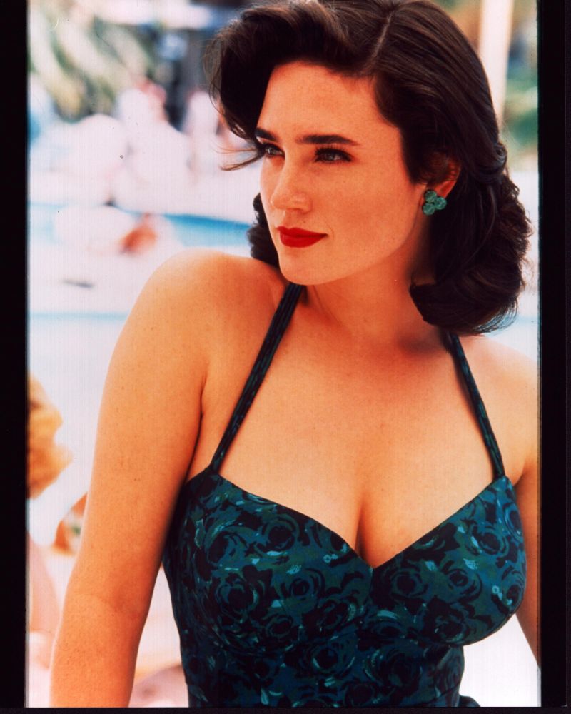 Jennifer Connelly Mulholland Falls Photo Print showcasing classic cinema beauty.