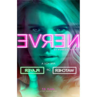 Nerve movie poster 27x40 print featuring dynamic art.
