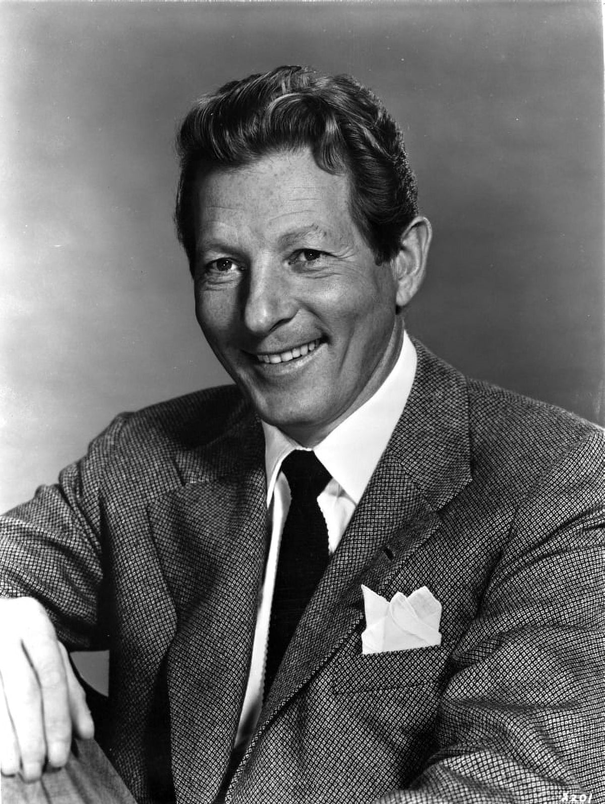 Danny Kaye smiling photo print capturing classic Hollywood charm.