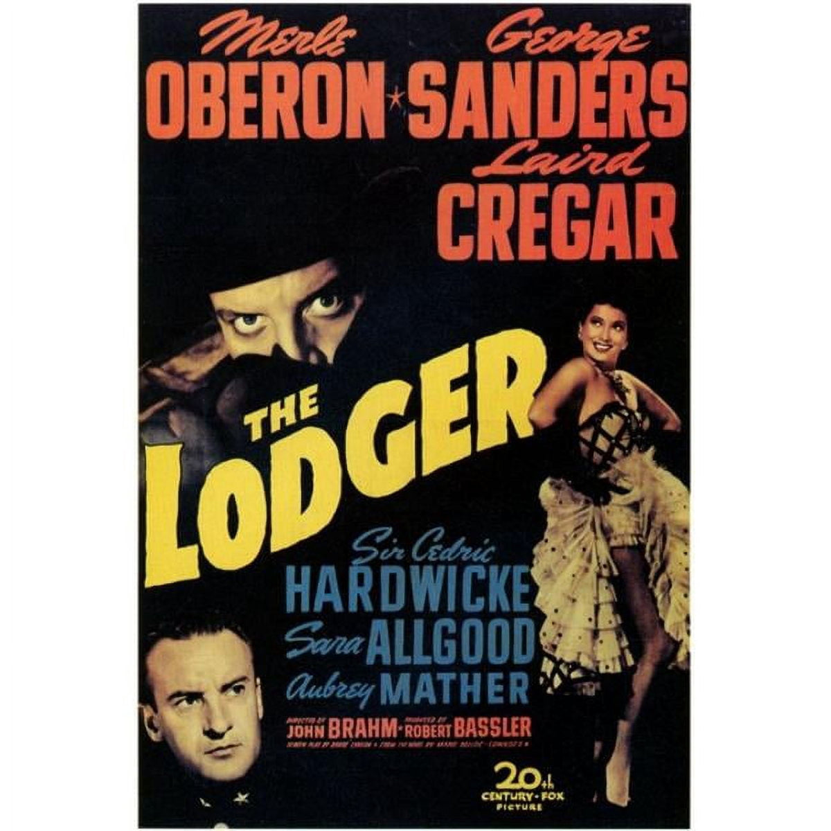 The Lodger Movie Poster Print - Classic film art on premium paper.