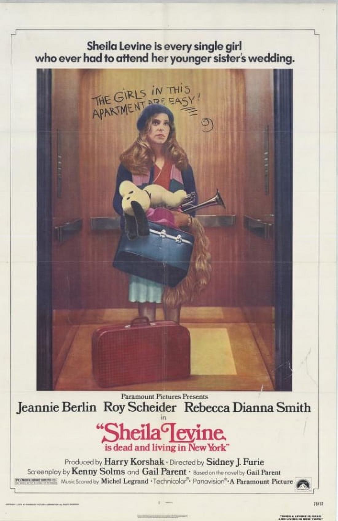 Sheila Levine is Dead and Living in New York Movie Poster - 11x17
