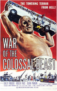 The War of the Colossal Beast Movie Poster 11x17 print