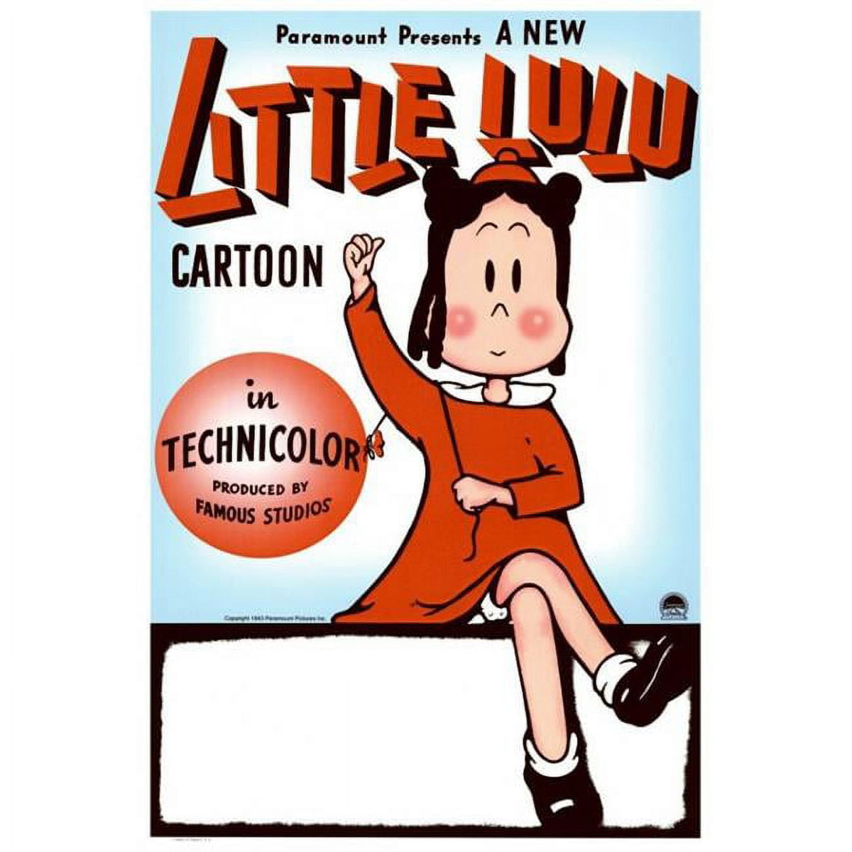 Little Lulu Movie Poster Print 27x40 - vibrant and playful design