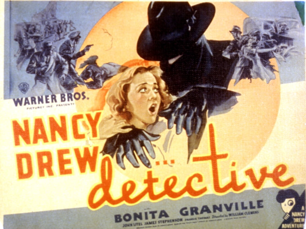 Nancy Drew Detective Bonita Granville 1938 Movie Poster Print