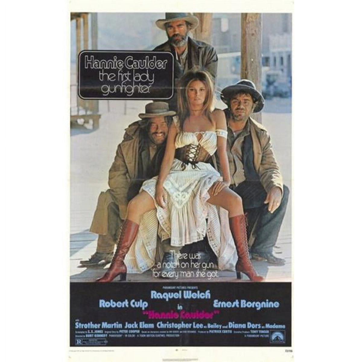 Hannie Caulder movie poster print in 11x17 size.