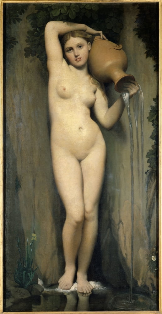 Jean-Auguste-Dominique Ingres French School Poster Print