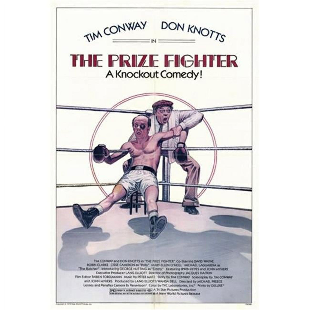 The Prize Fighter Movie Poster - 11x17 Premium Print