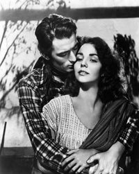Duel in The Sun photo poster print featuring Gregory Peck and Jennifer Jones.