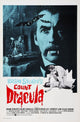 Count Dracula movie masterprint poster featuring Christopher Lee, 1970 film